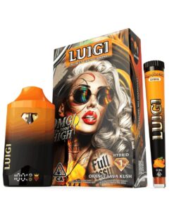 LUIGI Orange Lava Kush Disposables