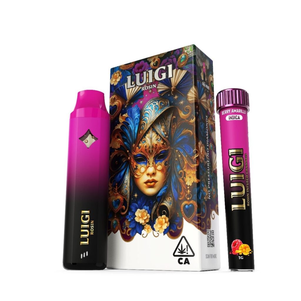 LUIGI Berry Amarillo Rosin Pens Disposables Vapes