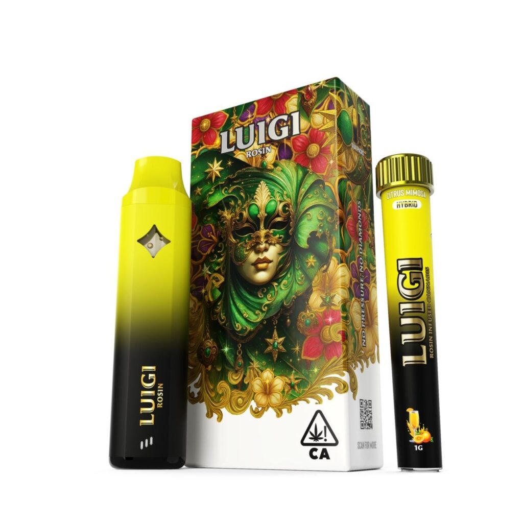 LUIGI Citrus Mimosa Rosin Pen disposable vape