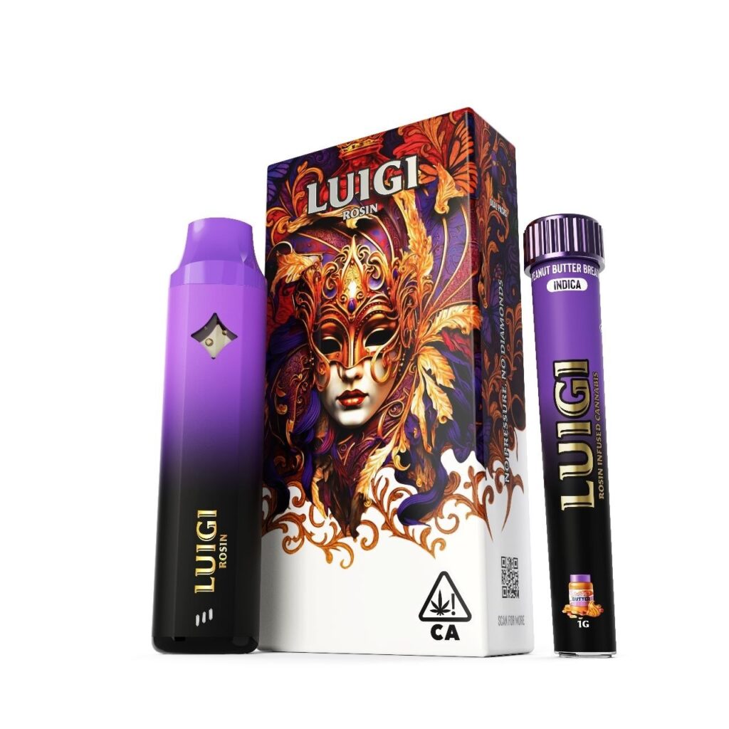 LUIGI Peanut Butter Breath Rosin Pen disposable vape