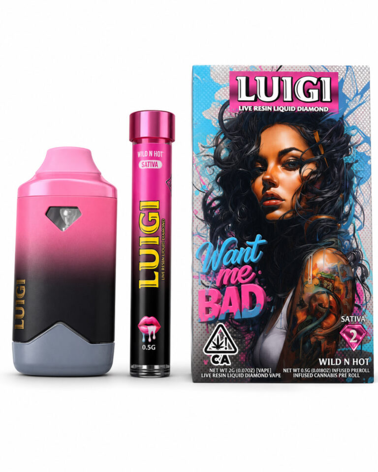Luigi Wild N Hot Disposable