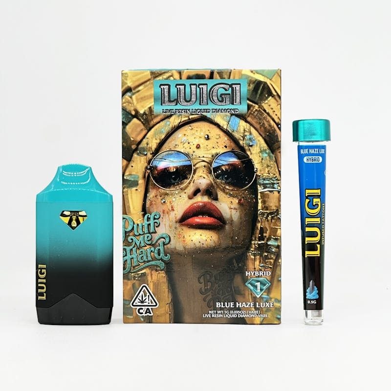 LUIGI Blue Haze Luxe Disposable V9 LUIGI Blue Haze Luxe Disposable V9