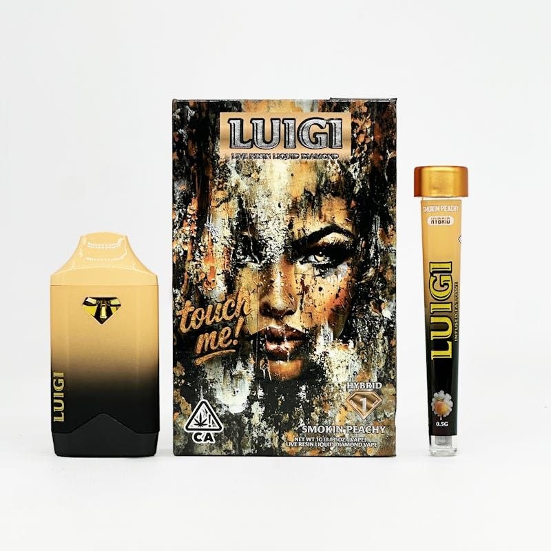 LUIGI Smokin Peachy Disposable V9 LUIGI Smokin Peachy Disposable V9